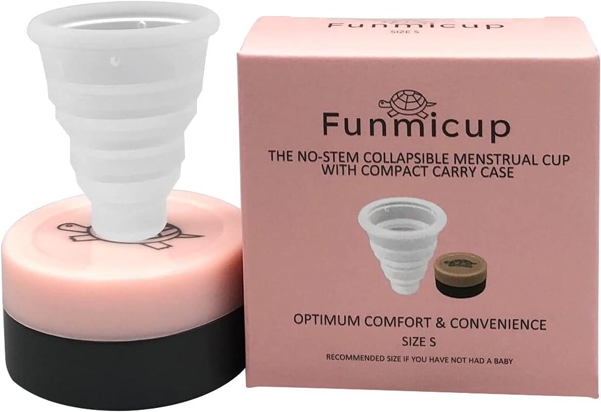 Funmicup No-stem Collapsible Menstrual Cup - Small