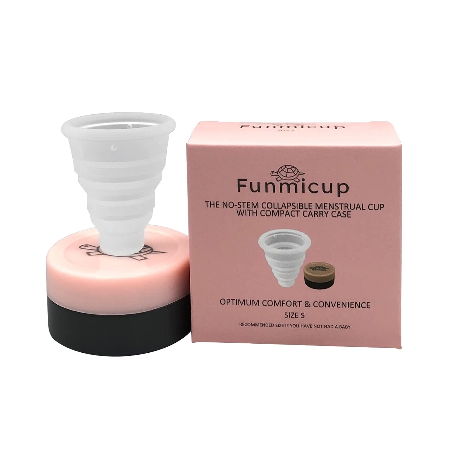 Funmicup No-stem Collapsible Menstrual Cup - Small