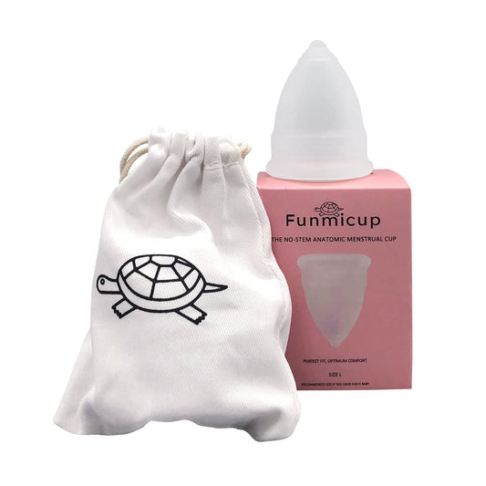 Funmicup No-stem Anatomic Menstrual Cup - Large