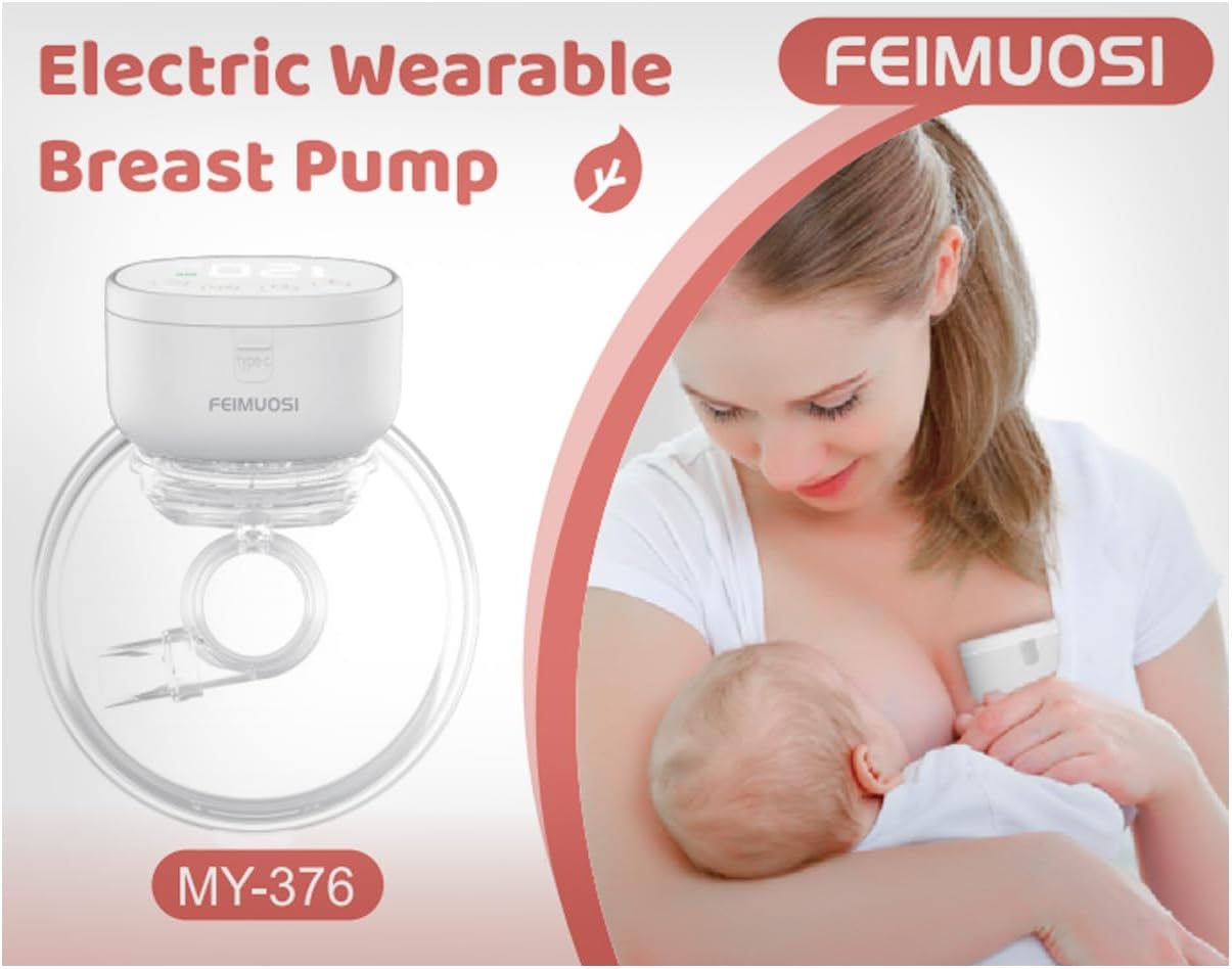 FEIMUOSI Hands-Free Electric Breast Pump