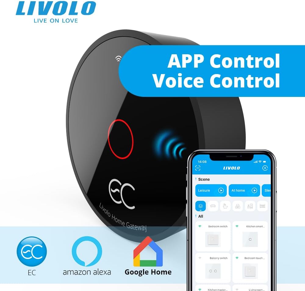 LIVOLO EC Hub – Smart Light Switch Connectivity for Enhanced Control