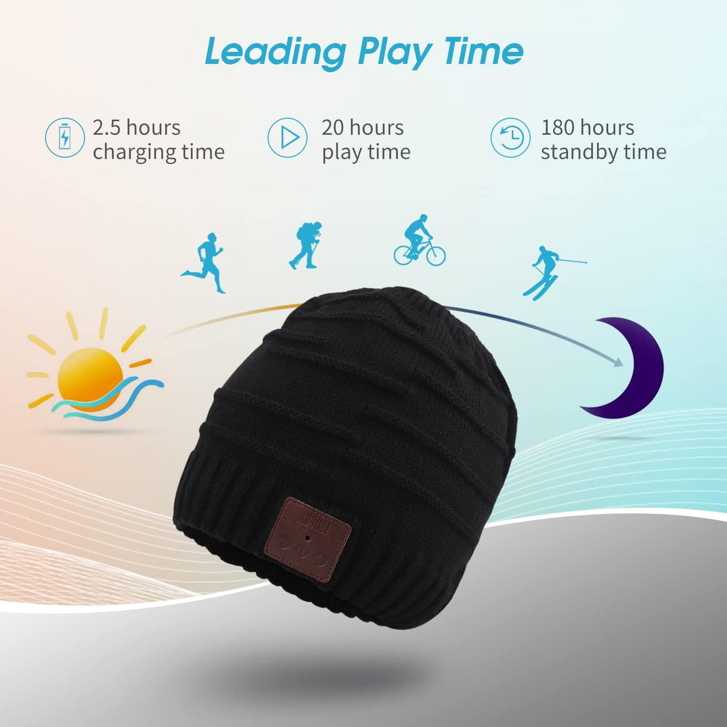 August Bluetooth Beanie Hat