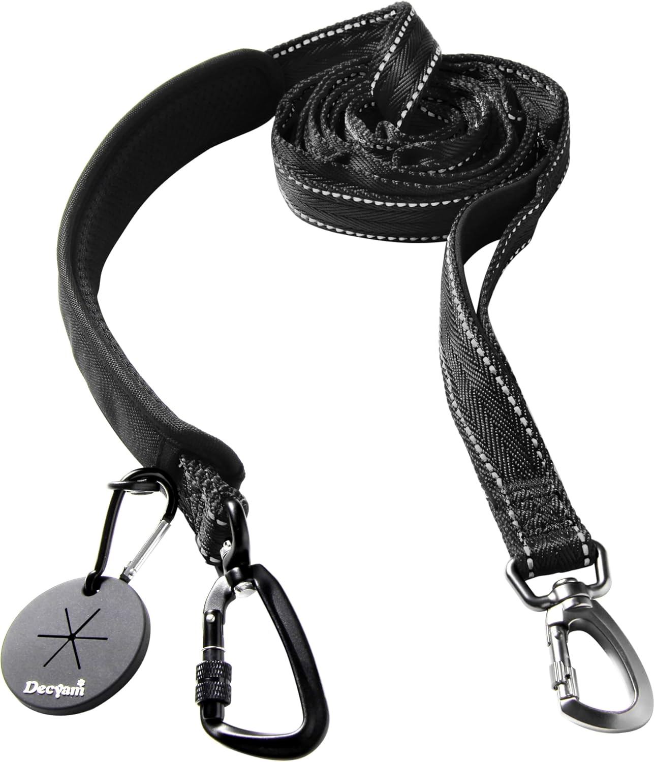 Decyam Dog Lead - 8ft Adjustable Slip Lead for Pets