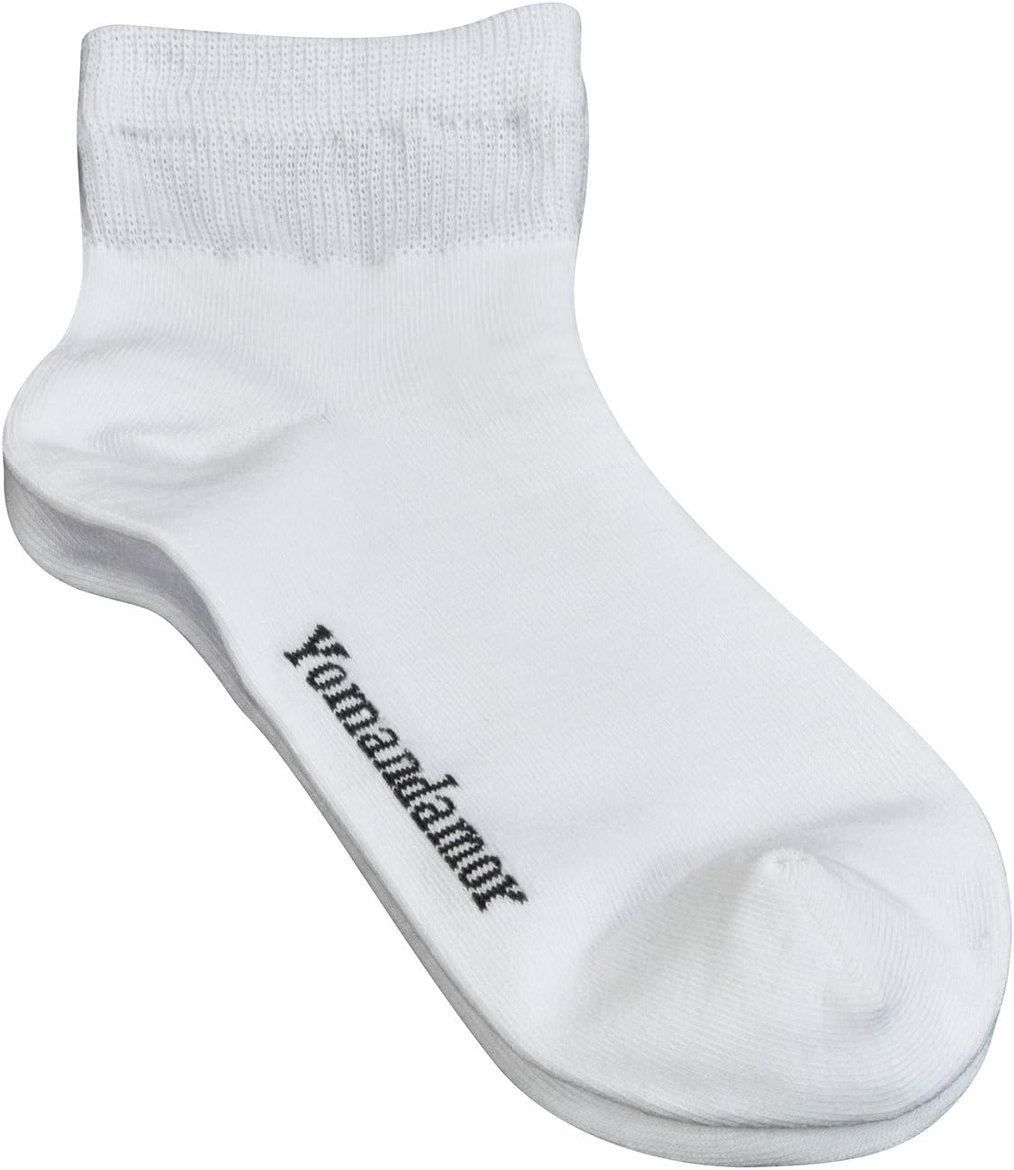 Yomandamor 6 Pairs of Cotton Diabetic Ankle Socks for Men - Size 6-11