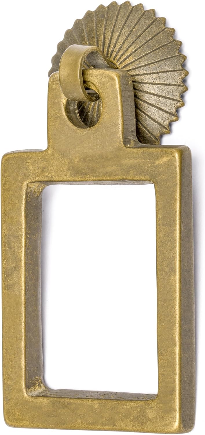 Set of 2 Classic Brass Picture Frame Pulls