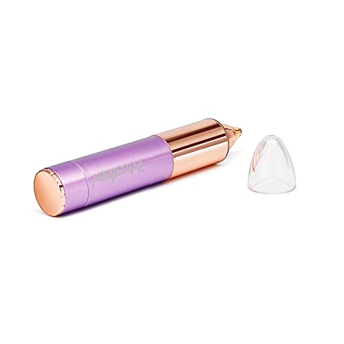 iMusthav Mini EyeBrow Remover for Women:18K Gold-plated hypoallergenic Precision pencil-tip, 360-degree LED light. Compact design Perfect for Brow shaping between salon visits (Amethyst)