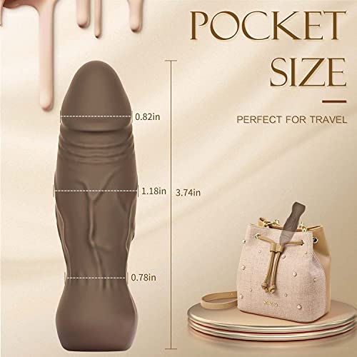 Bullet Sex Toy Mini Vibrator for Women Small G Spot Bullet Vibrators 4 Women Toy 8 ＆ 3 Vibration Modes Silicone ABS Female Toy for Adult Woman Bullet Mini Realistic Dildo Vibrators for Her