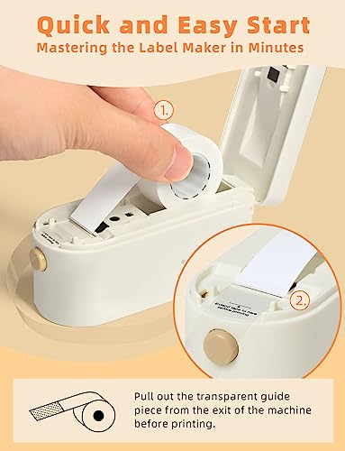 MakeID 0.63" x 13' Label Tape Compatible with MakeID Label Makers L1 Q1 Refills Waterproof Laminated Custom Stickers Office Labels Replacement 16mm x 4m