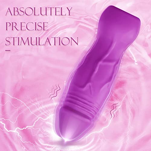 Bullet Sex Toy Mini Vibrator for Women Small G Spot Bullet Vibrators 4 Women Toy 8 ＆ 3 Vibration Modes, Silicone ABS Adult Sex Toys for Women Couples Pleasure Female Mini Realistic Dildo