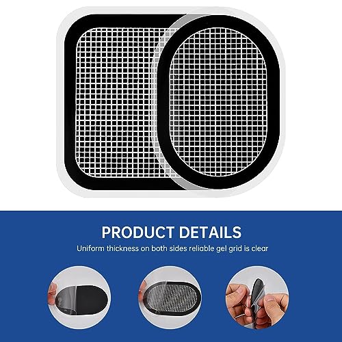 GROSBEAK Electrodes Pads, Updated Electrodes Body Pads Gel Adhesive, Compatible with Abs Belt