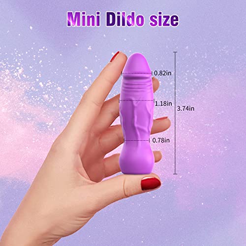 Bullet Sex Toy Mini Vibrator for Women Small G Spot Bullet Vibrators 4 Women Toy 8 ＆ 3 Vibration Modes, Silicone ABS Adult Sex Toys for Women Couples Pleasure Female Mini Realistic Dildo