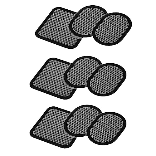 GROSBEAK Electrodes Pads, Updated Electrodes Body Pads Gel Adhesive, Compatible with Abs Belt