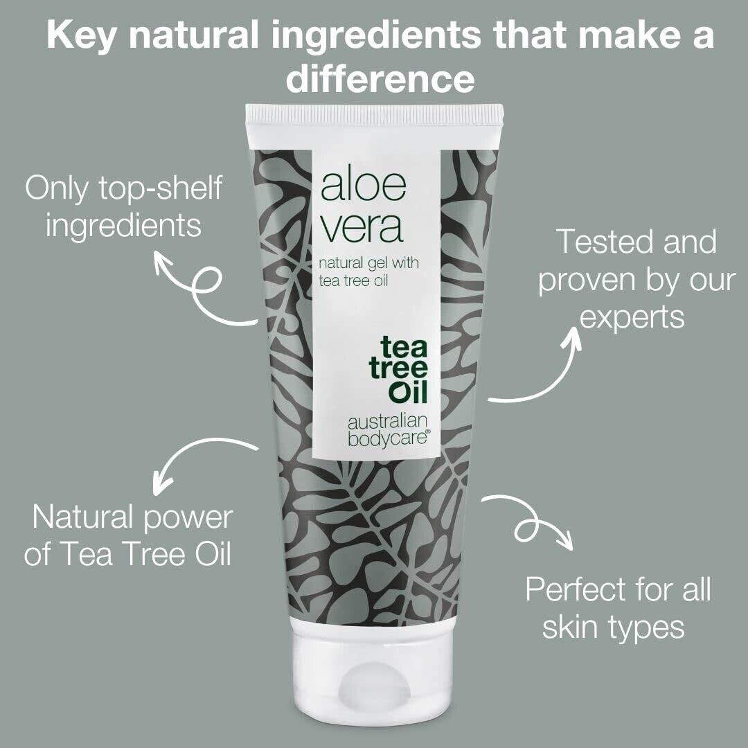 Australian Bodycare Aloe Vera Gel 200 ml | After Sun Lotion | Natural