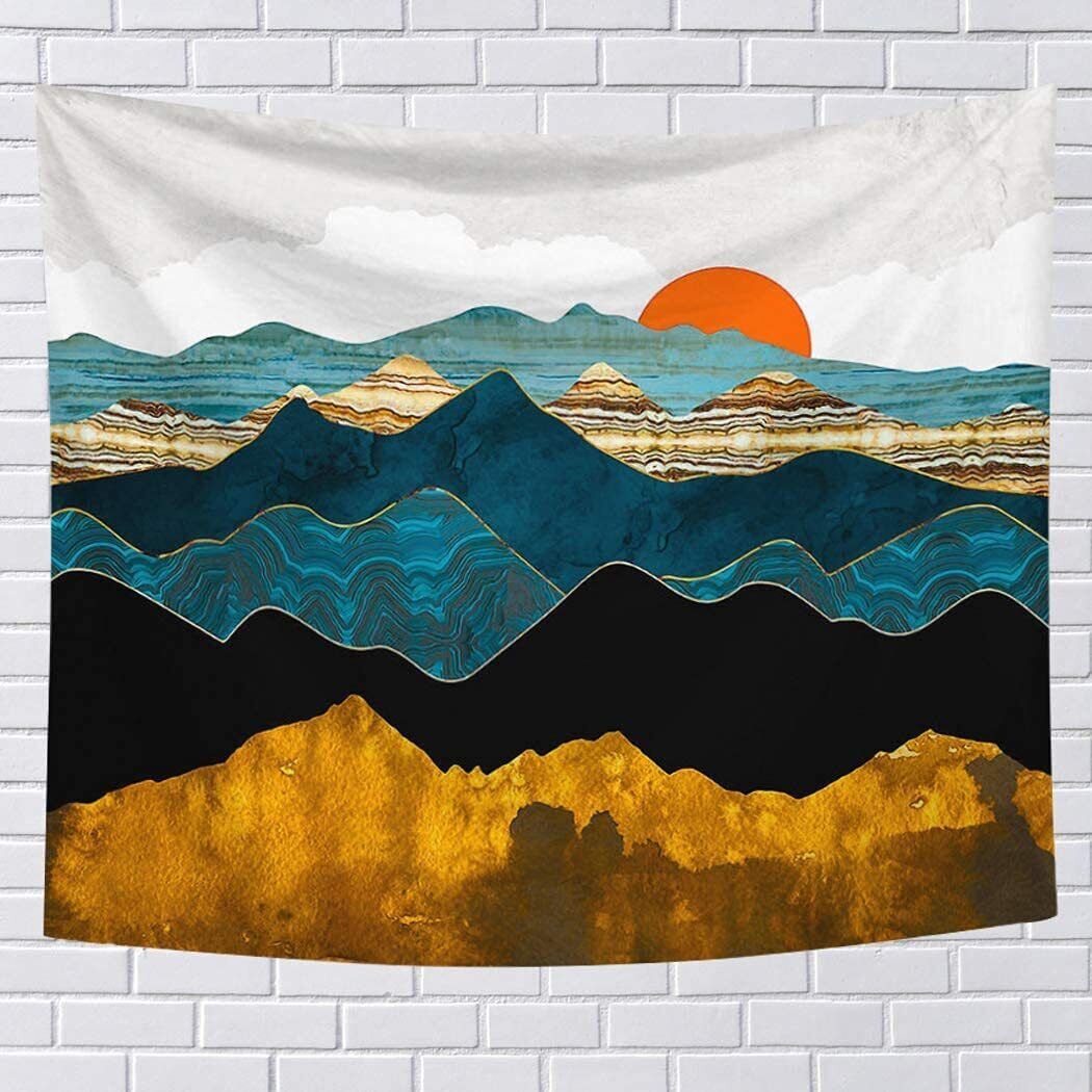 Large Size Wall Hanging Sunset Landscape - Luxury Landscape For Home Decor