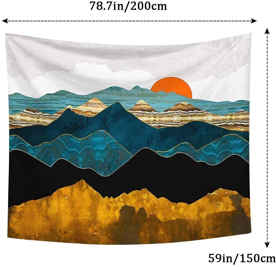 Large Size Wall Hanging Sunset Landscape - Luxury Landscape For Home Decor